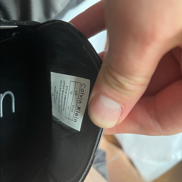 Mens Calvin Klein tuxedo shoes - Picture 4 of 7